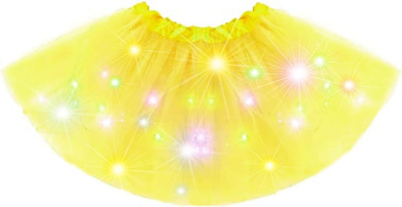 Nicute Light Up Tutu Led Layered Tulle Tutus Skirt for Women - Image 1